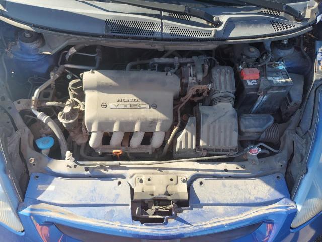 JHMGD38477S802960 - 2007 HONDA FIT BLUE photo 11