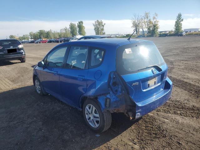 JHMGD38477S802960 - 2007 HONDA FIT BLUE photo 2