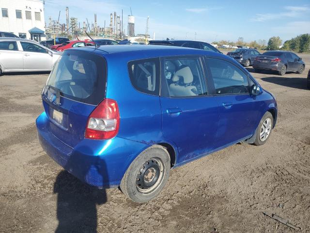 JHMGD38477S802960 - 2007 HONDA FIT BLUE photo 3