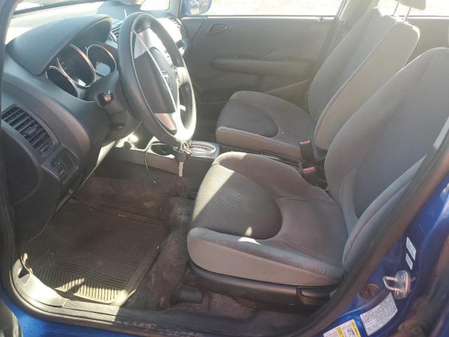 JHMGD38477S802960 - 2007 HONDA FIT BLUE photo 7