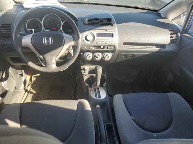 JHMGD38477S802960 - 2007 HONDA FIT BLUE photo 8