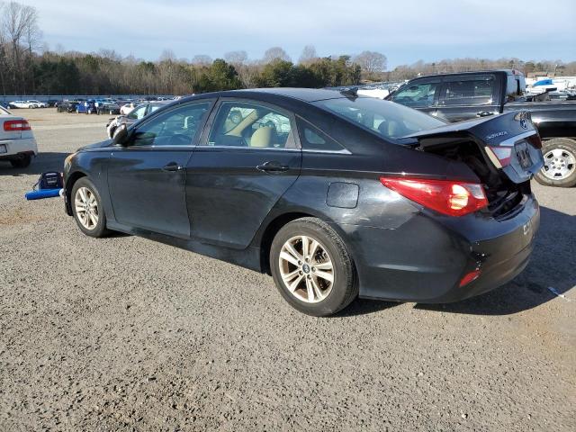 5NPEB4AC7EH843722 - 2014 HYUNDAI SONATA GLS BLACK photo 2