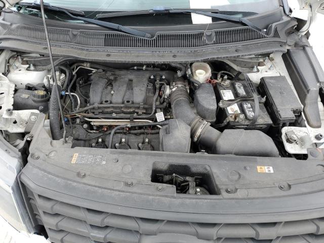 1FM5K8AR5HGC34516 - 2017 FORD EXPLORER POLICE INTERCEPTOR თეთრი ფოტო 12