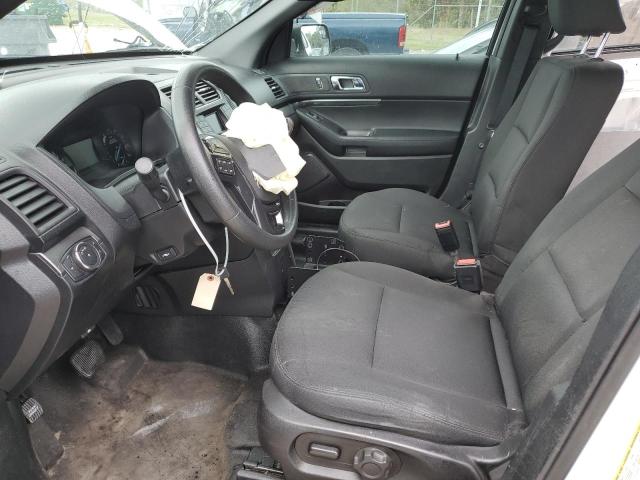 1FM5K8AR5HGC34516 - 2017 FORD EXPLORER POLICE INTERCEPTOR თეთრი ფოტო 7