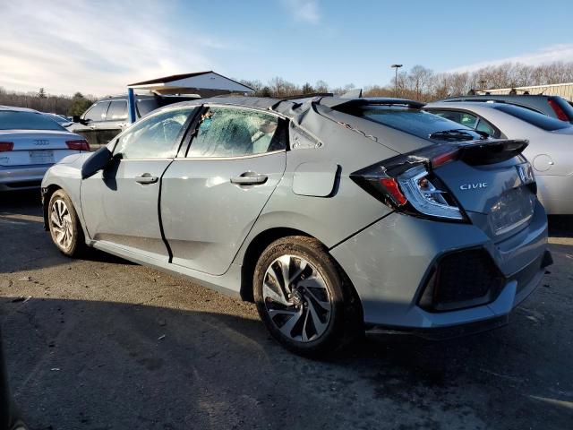 SHHFK7H27JU412095 - 2018 HONDA CIVIC LX TURQUOISE photo 2