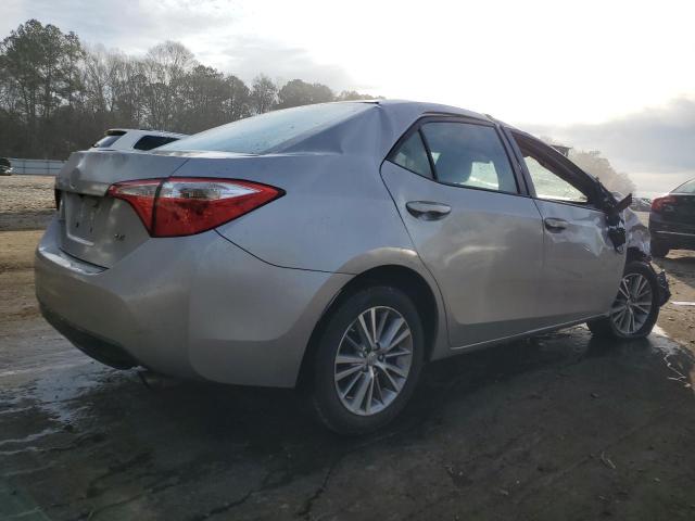 2T1BURHE7EC184772 - 2014 TOYOTA COROLLA L SILVER photo 3