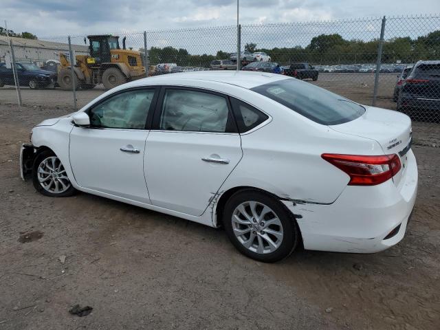 3N1AB7AP7KY245926 - 2019 NISSAN SENTRA S أبيض صورة 2