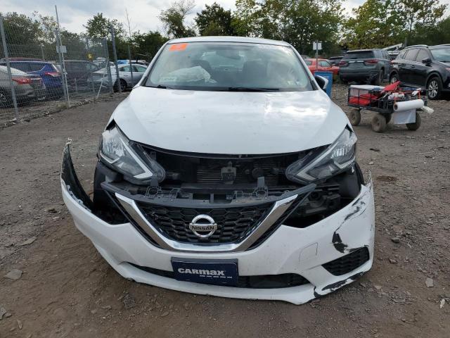 3N1AB7AP7KY245926 - 2019 NISSAN SENTRA S أبيض صورة 5