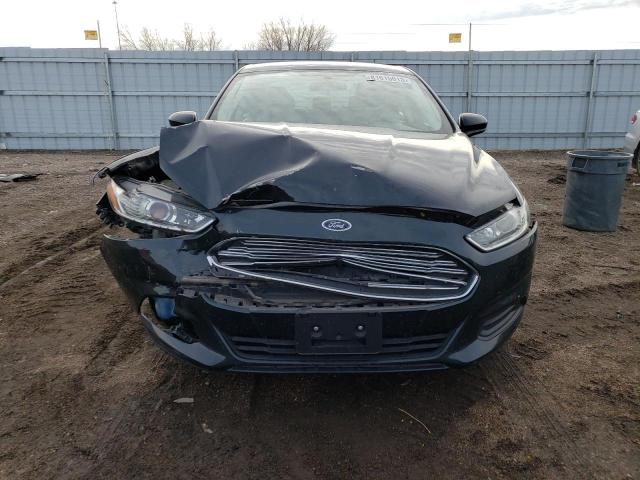 3FA6P0G7XER150042 - 2014 FORD FUSION S BLACK photo 5