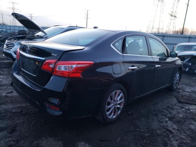 3N1AB7AP8JL663102 - 2018 NISSAN SENTRA S BLACK photo 3