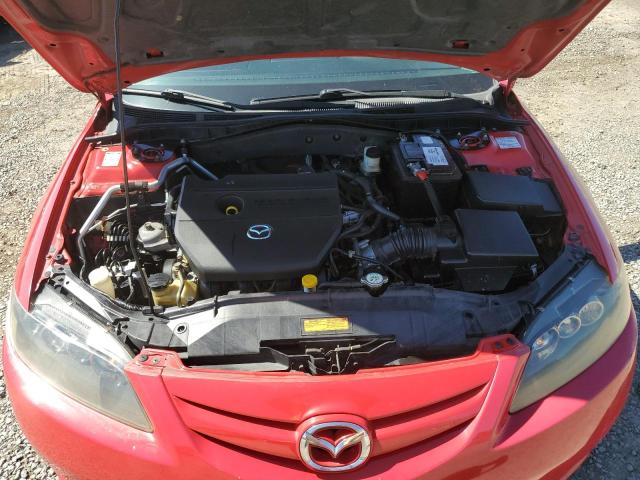 1YVHP84C175M17913 - 2007 MAZDA 6 I RED photo 11