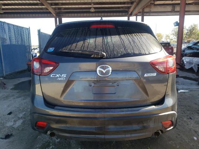 JM3KE4DY5G0757530 - 2016 MAZDA CX-5 GT GRAY photo 6