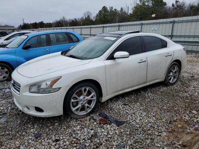 1N4AA5AP5DC811796 - 2013 NISSAN MAXIMA S WHITE photo 1