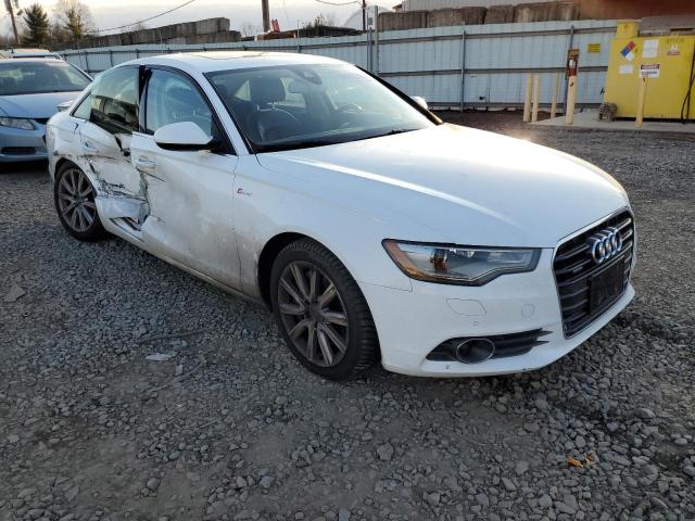 WAUGGAFC7DN013660 - 2013 AUDI A6 PREMIUM PLUS WHITE photo 4