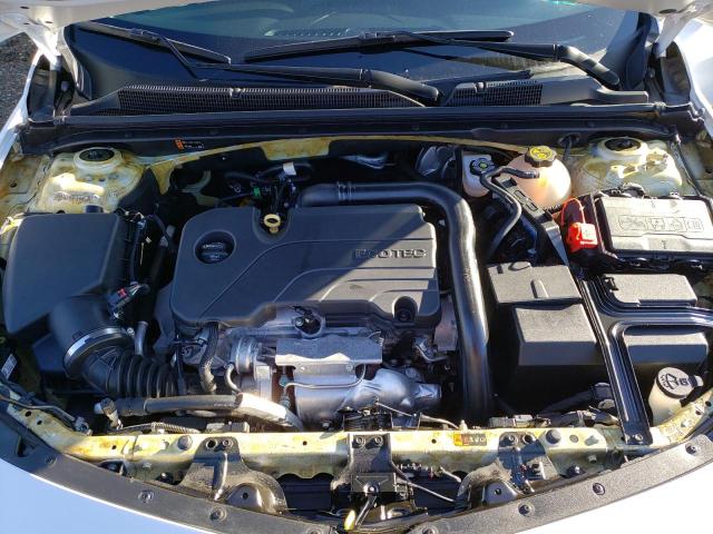 1G1ZG5ST1MF018669 - 2021 CHEVROLET MALIBU RS WHITE photo 11