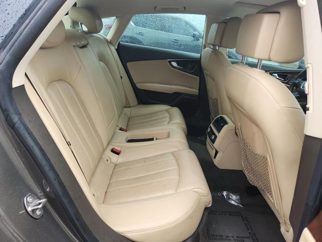 WAUSGAFC8CN001266 - 2012 AUDI A7 PRESTIGE رمادي صورة 10