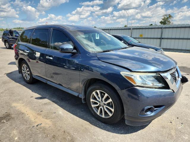 5N1AR2MN8EC667024 - 2014 NISSAN PATHFINDER S Bleu photo 4