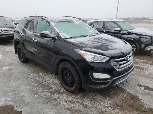 5XYZUDLB9EG224658 - 2014 HYUNDAI SANTA FE S BLACK photo 4