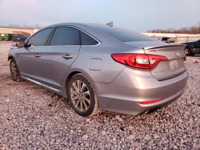 5NPE34AFXGH397284 - 2016 HYUNDAI SONATA SPORT GRAY photo 2