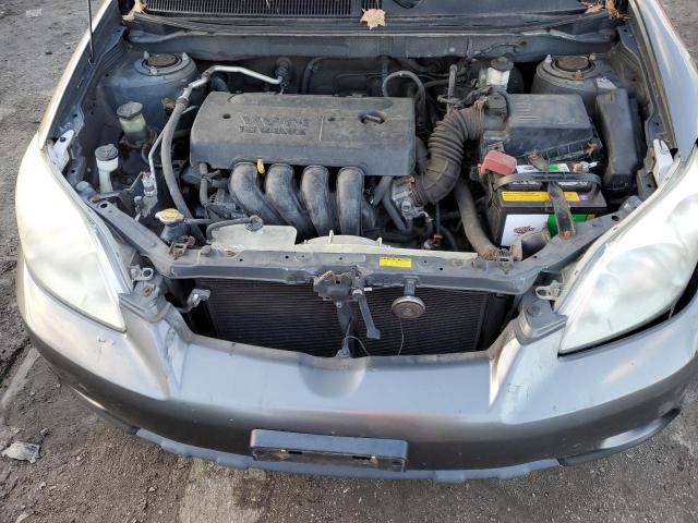 2T1KR32E28C702606 - 2008 TOYOTA COROLLA MA XR GRAY photo 11