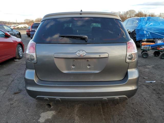 2T1KR32E28C702606 - 2008 TOYOTA COROLLA MA XR GRAY photo 6