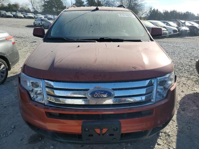 2FMDK48C97BB36598 - 2007 FORD EDGE SEL ORANGE photo 5