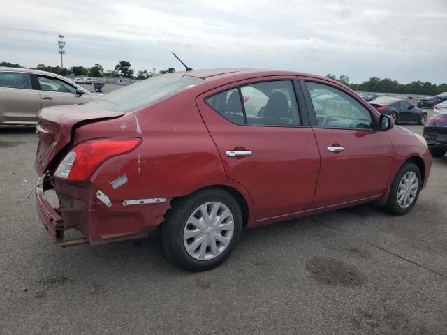 3N1CN7AP4CL861212 - 2012 NISSAN VERSA S RED photo 3