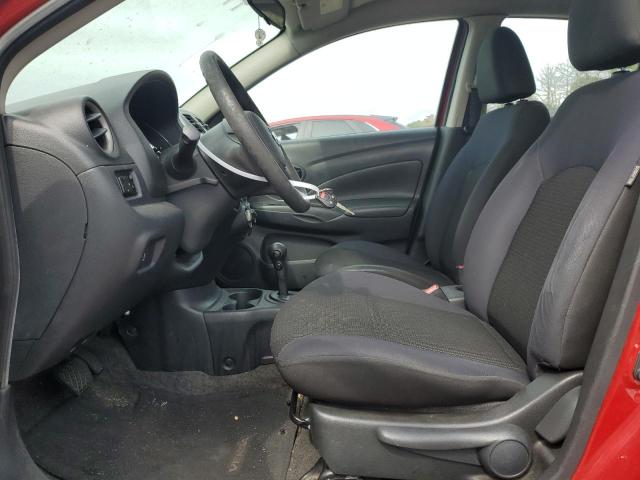 3N1CN7AP4CL861212 - 2012 NISSAN VERSA S RED photo 7