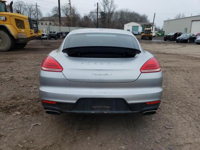 WP0AA2A70EL015046 - 2014 PORSCHE PANAMERA 2 SILVER photo 6