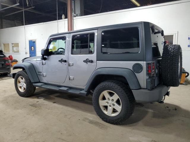 1C4BJWDG5DL568927 - 2013 JEEP WRANGLER U SPORT ვერცხლისფერი ფოტო 2