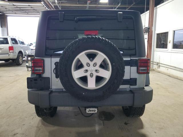 1C4BJWDG5DL568927 - 2013 JEEP WRANGLER U SPORT ვერცხლისფერი ფოტო 6