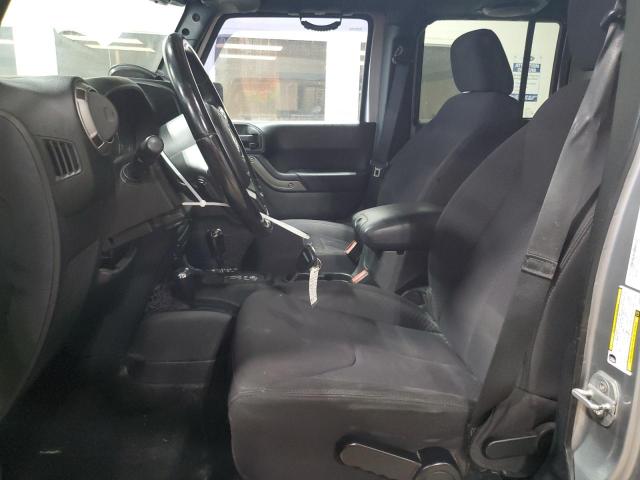 1C4BJWDG5DL568927 - 2013 JEEP WRANGLER U SPORT ვერცხლისფერი ფოტო 7