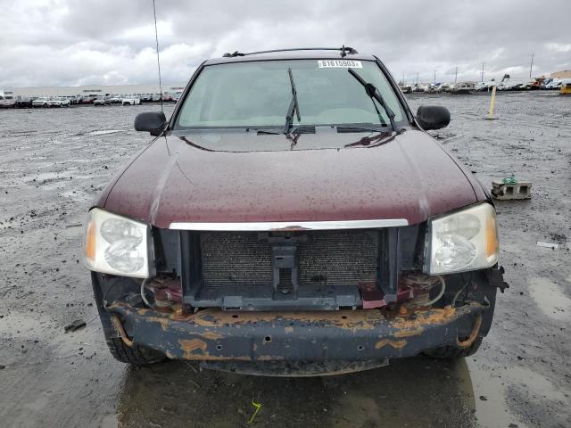 1GKDT13S672243469 - 2007 GMC ENVOY MAROON photo 5