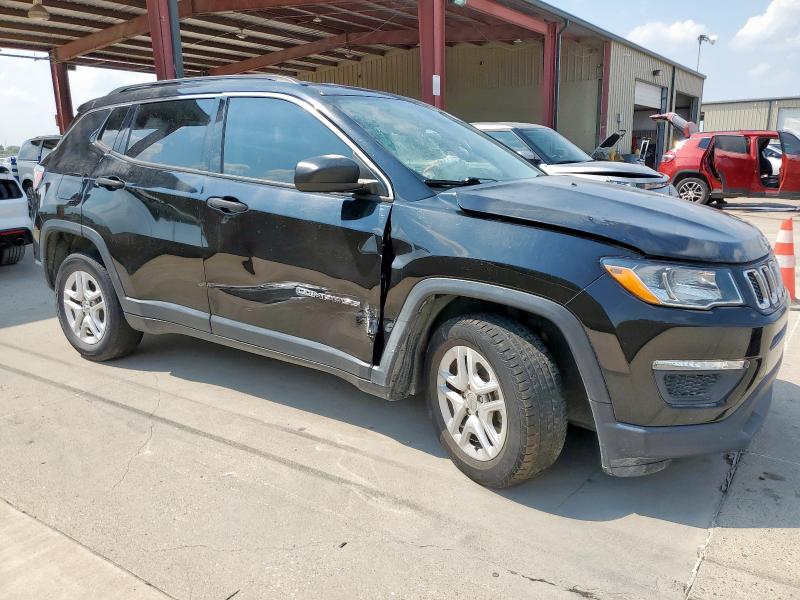 3C4NJCABXKT613107 - 2019 JEEP COMPASS SPORT Czarny zdjęcie 4