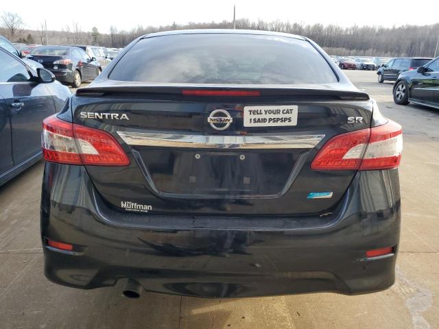 3N1AB7AP9EY292282 - 2014 NISSAN SENTRA S BLACK photo 6