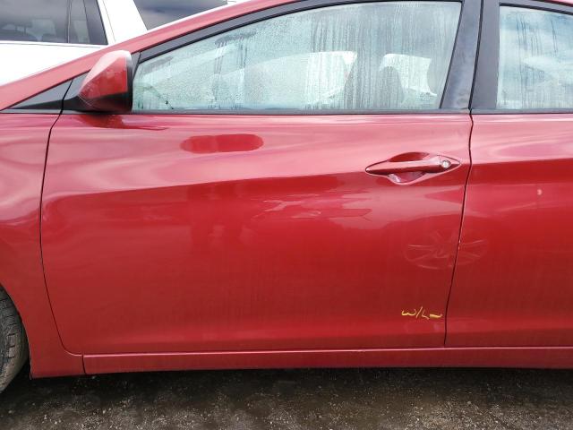 KMHDH4AE6EU048223 - 2014 HYUNDAI ELANTRA SE RED photo 12