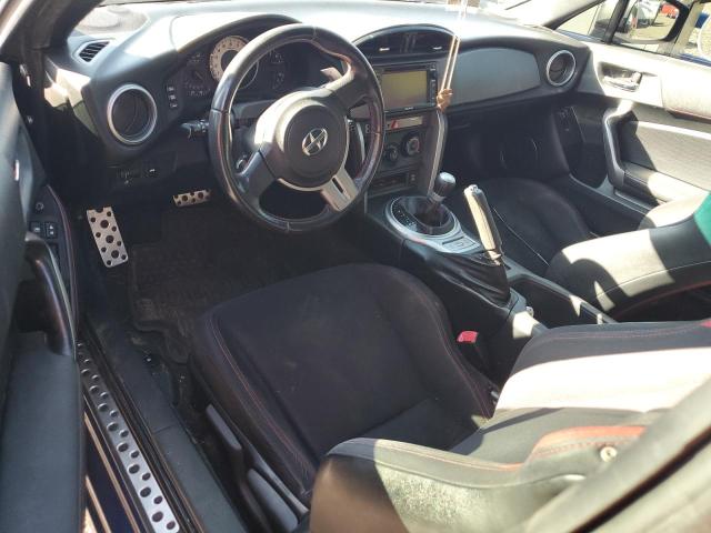 JF1ZNAA19F8712867 - 2015 TOYOTA SCION FR-S BLUE photo 8