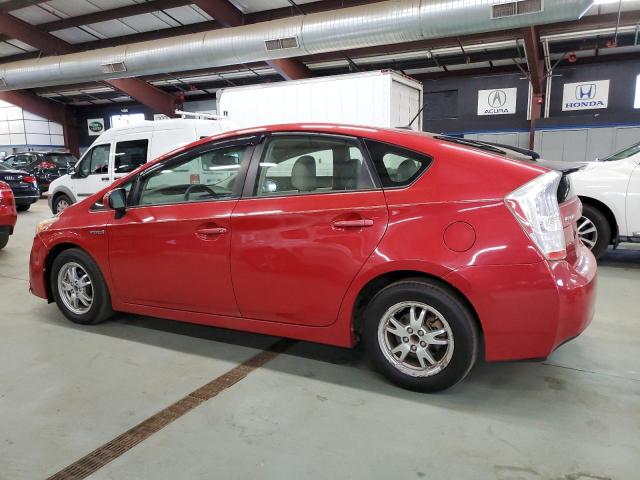 JTDKN3DU6A0020442 - 2010 TOYOTA PRIUS წითელი ფოტო 2