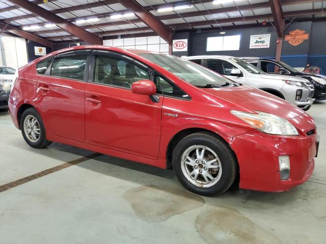 JTDKN3DU6A0020442 - 2010 TOYOTA PRIUS წითელი ფოტო 4