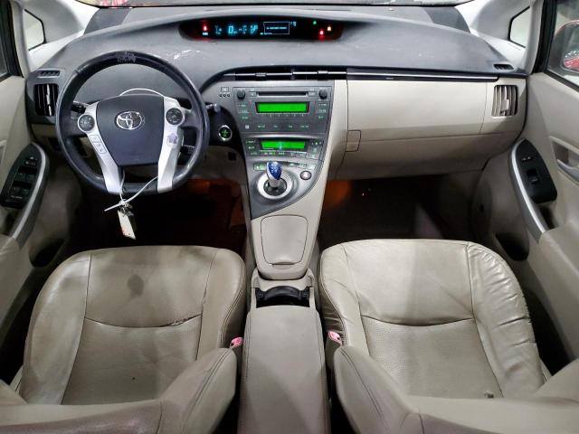 JTDKN3DU6A0020442 - 2010 TOYOTA PRIUS წითელი ფოტო 8