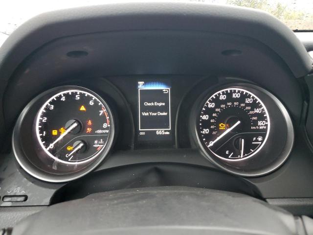 4T1G11AK8RU211191 - 2024 TOYOTA CAMRY SE NIGHT SHADE WHITE photo 9