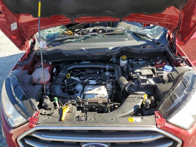 MAJ3P1TE6JC224806 - 2018 FORD ECOSPORT SE წითელი ფოტო 12