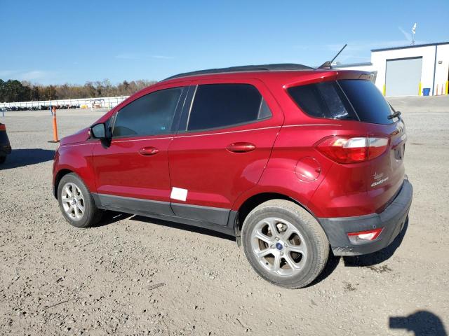 MAJ3P1TE6JC224806 - 2018 FORD ECOSPORT SE წითელი ფოტო 2
