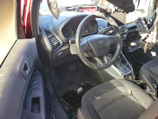 MAJ3P1TE6JC224806 - 2018 FORD ECOSPORT SE წითელი ფოტო 8