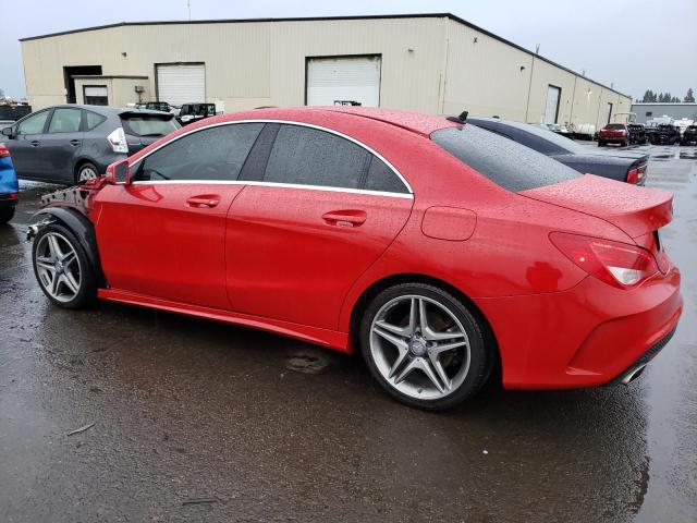 WDDSJ4EB8EN106705 - 2014 MERCEDES-BENZ CLA 250 RED photo 2