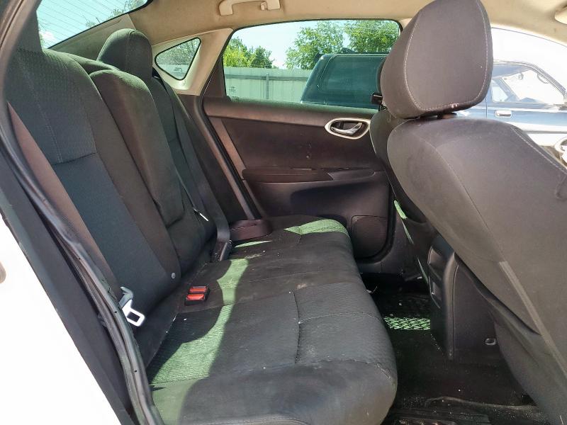 3N1AB7AP5DL754073 - 2013 NISSAN SENTRA S WHITE photo 10