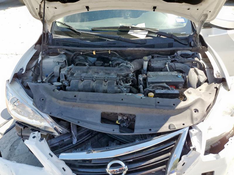 3N1AB7AP5DL754073 - 2013 NISSAN SENTRA S WHITE photo 11