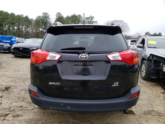 2T3BFREV0DW112833 - 2013 TOYOTA RAV4 LE BLACK photo 6