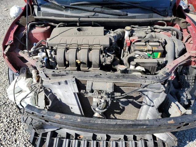 3N1AB7AP6GL671482 - 2016 NISSAN SENTRA S 红色 照片 11