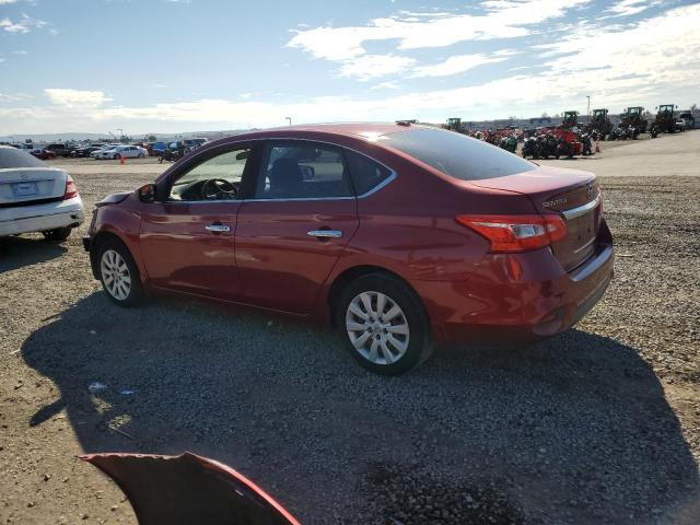 3N1AB7AP6GL671482 - 2016 NISSAN SENTRA S 红色 照片 2